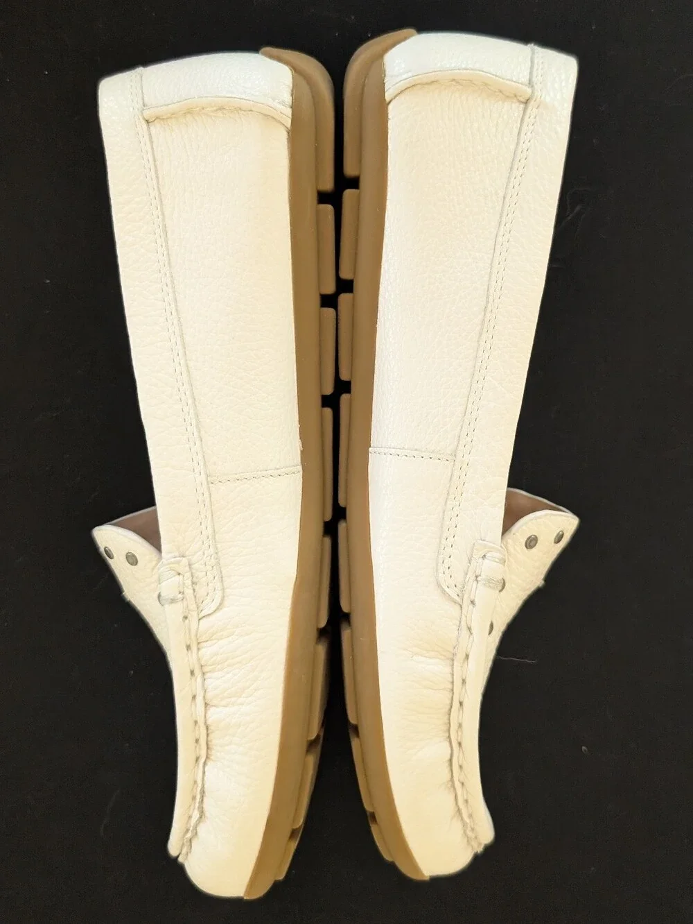 Coach MCKENNA DRIVER Slip On Shoes Chalk Color Size 6.5
